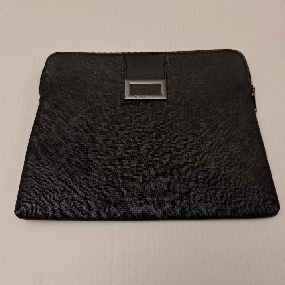 Bvlgari Tablet Case Black Large Ipad Computer Electronics 9X11 Tablet Sleeve